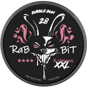 Rabbit BubbleGum Nicotine Pouches